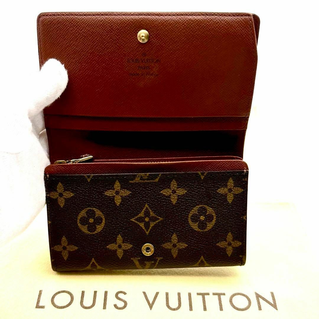 LOUIS VUITTON - 【 美品 】ヴィトン モノグラム ポルトモネビエ