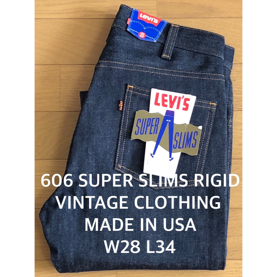 LVC 1965年 606 SUPER SLIM RIGID USA