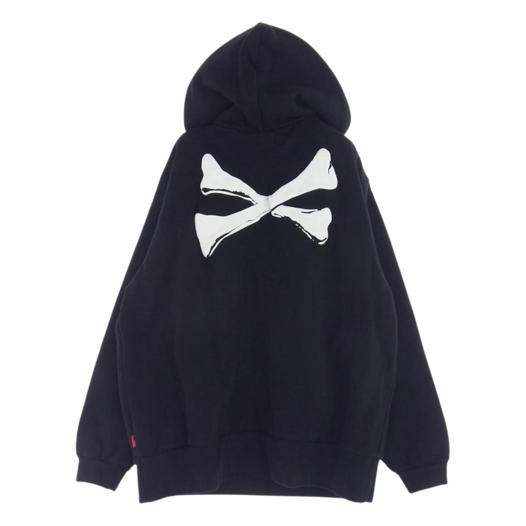 wtaps クロスボーン　パーカー　L 黒　DESIGN HOODED 03