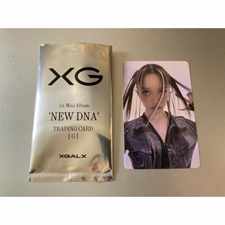エックスジー(xg)のXG アルバム NEW DNA 外付け購入特典 トレカ 【G ver.】チサ(K-POP/アジア)