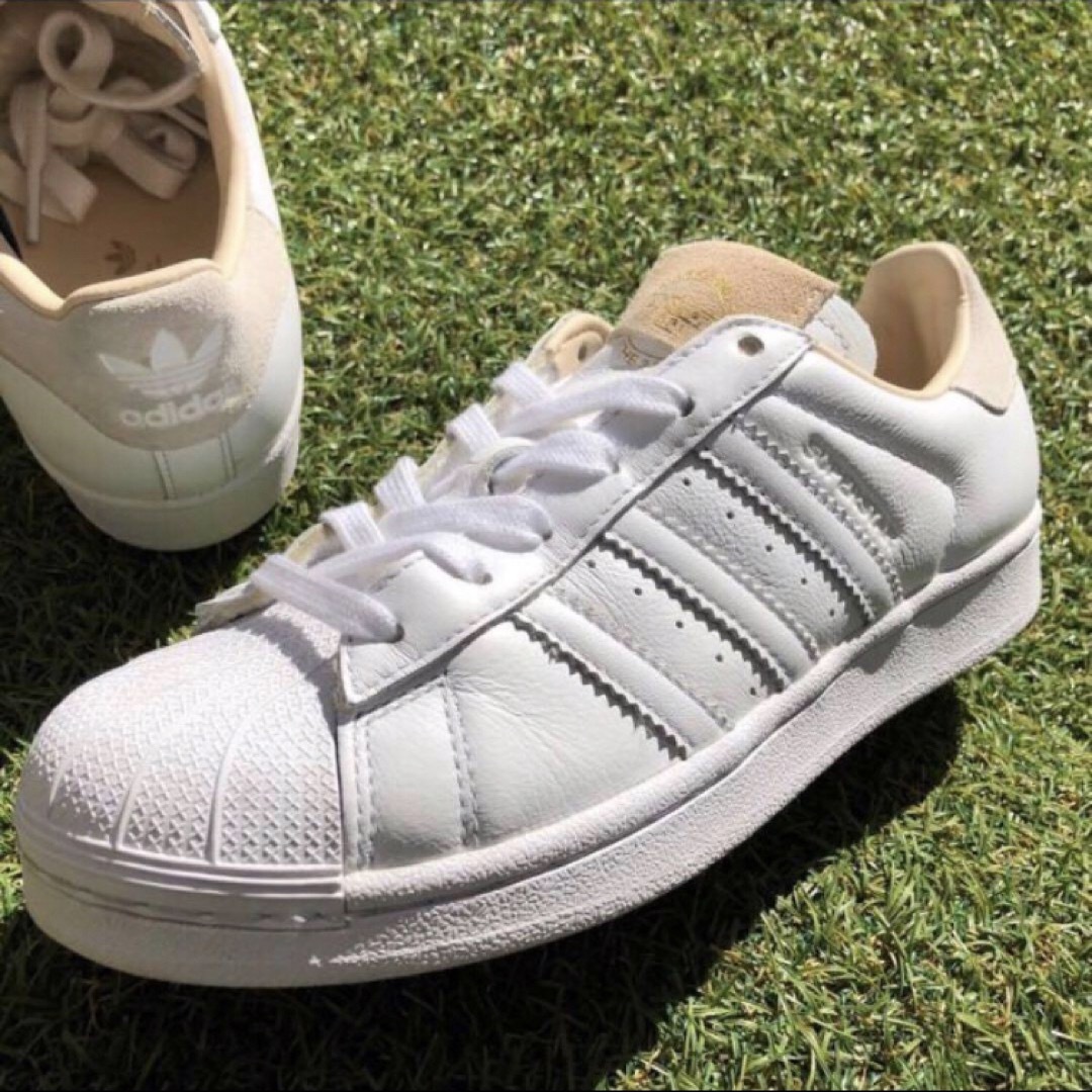 美品23 adidas SUPER STARアディダス スーパースター G764