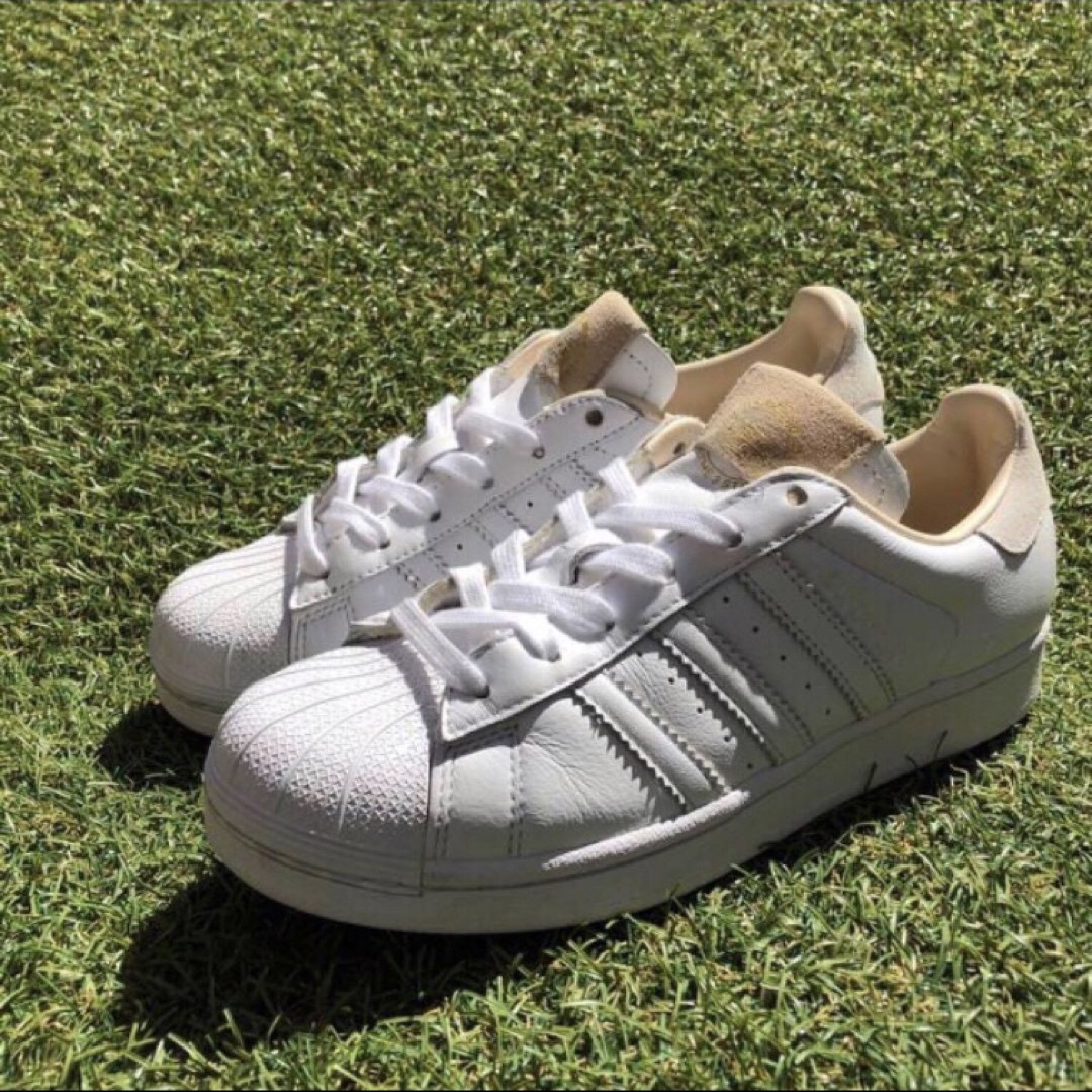 美品23 adidas SUPER STARアディダス スーパースター G764