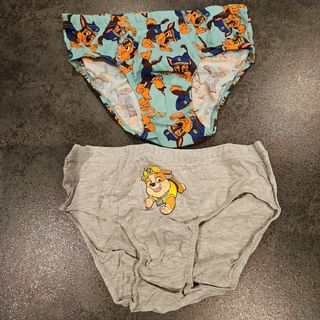 エイチアンドエム(H&M)のH&Mパウパトパンツ130新品未使用2枚セット(下着)