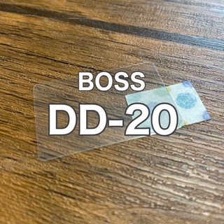 ボス(BOSS)のBOSS DD-20 ディレイ エフェクター 保護フィルム(エフェクター)