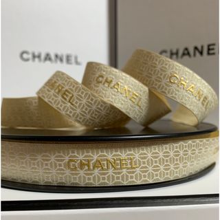 シャネル(CHANEL)のCHANEL ラッピング リボン GOLD 1m(ラッピング/包装)