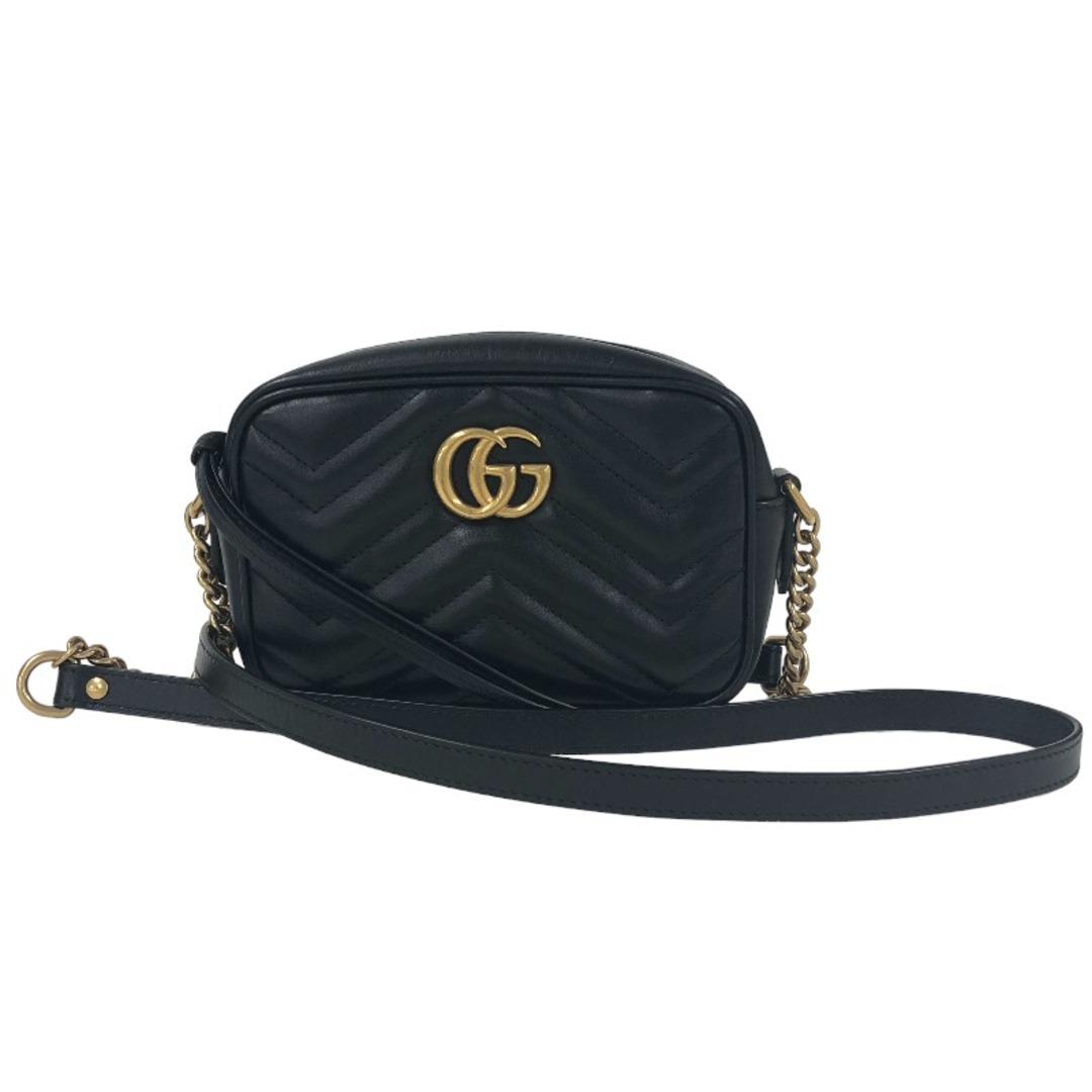 Gucci - グッチ GUCCI GGマーモントキルティングスモールショルダー