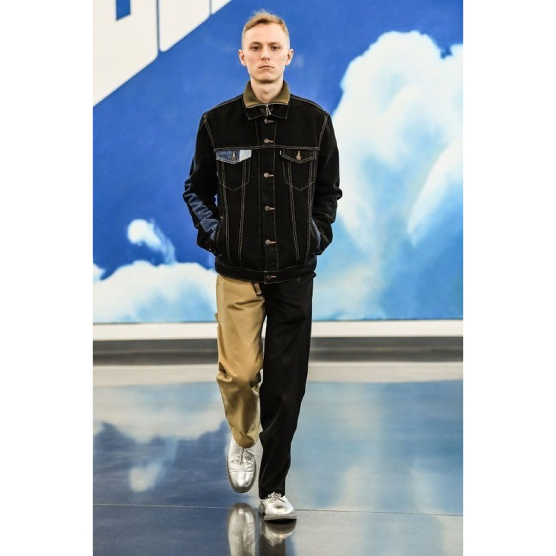 Gosha Rubchinskiy - gosha rubchinsky 19aw バイカラーパンツの Gosha Rubchinskiy - gosha rubchinsky 19aw バイカラーパンツの