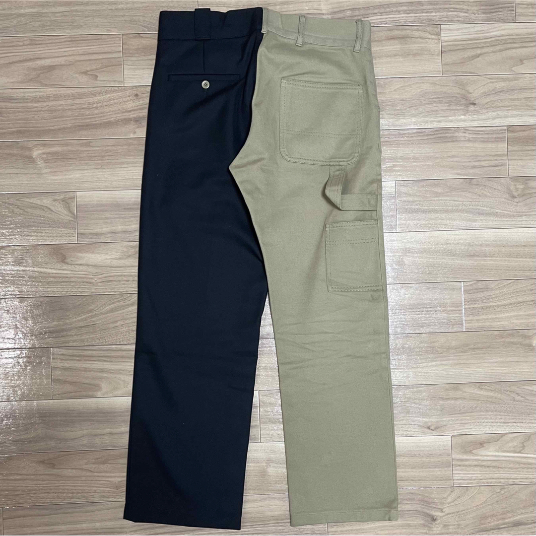 Gosha Rubchinskiy - gosha rubchinsky 19aw バイカラーパンツの Gosha Rubchinskiy - gosha rubchinsky 19aw バイカラーパンツの