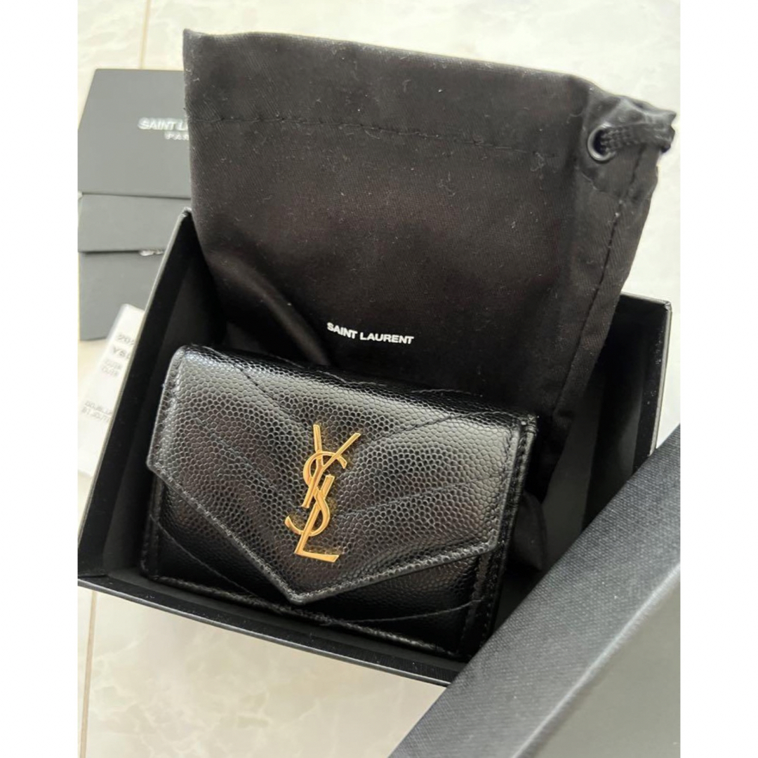 Saint Laurent(サンローラン)のサンローラン　三つ折り財布 メンズのファッション小物(折り財布)の商品写真