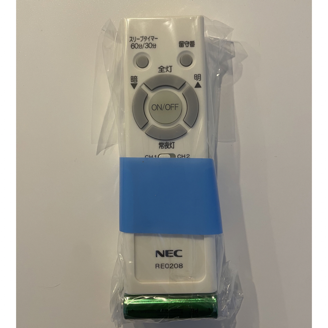 NEC(エヌイーシー)の照明リモコン RE0208    NEC インテリア/住まい/日用品のライト/照明/LED(天井照明)の商品写真