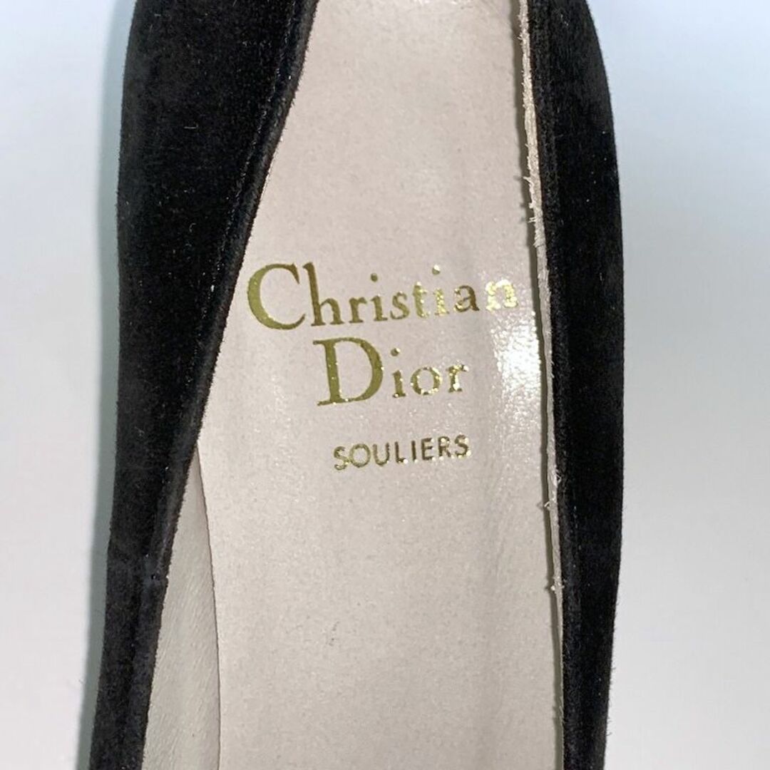 Christian Dior(クリスチャンディオール)のクリスチャンディオール 6.5≒23.5cm パンプス 保存袋 黒 jtl レディースの靴/シューズ(ハイヒール/パンプス)の商品写真