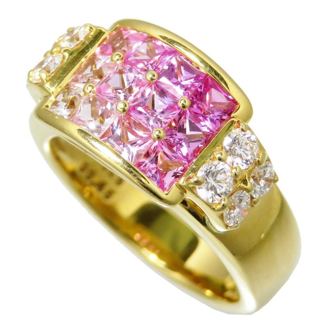 ジュネ リング・指輪 グラデーション K18 サファイアの通販 by 真子