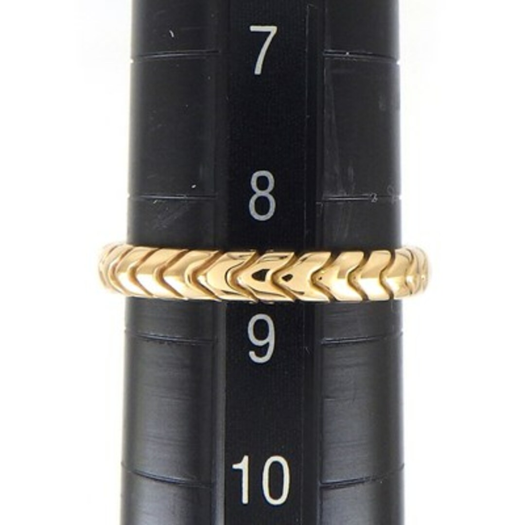 BVLGARI(ブルガリ)のブルガリ BVLGARI リング スピーガ スピガ 349281 3mm幅モデル K18PG 4.75号 / #49 【中古】 レディースのアクセサリー(リング(指輪))の商品写真