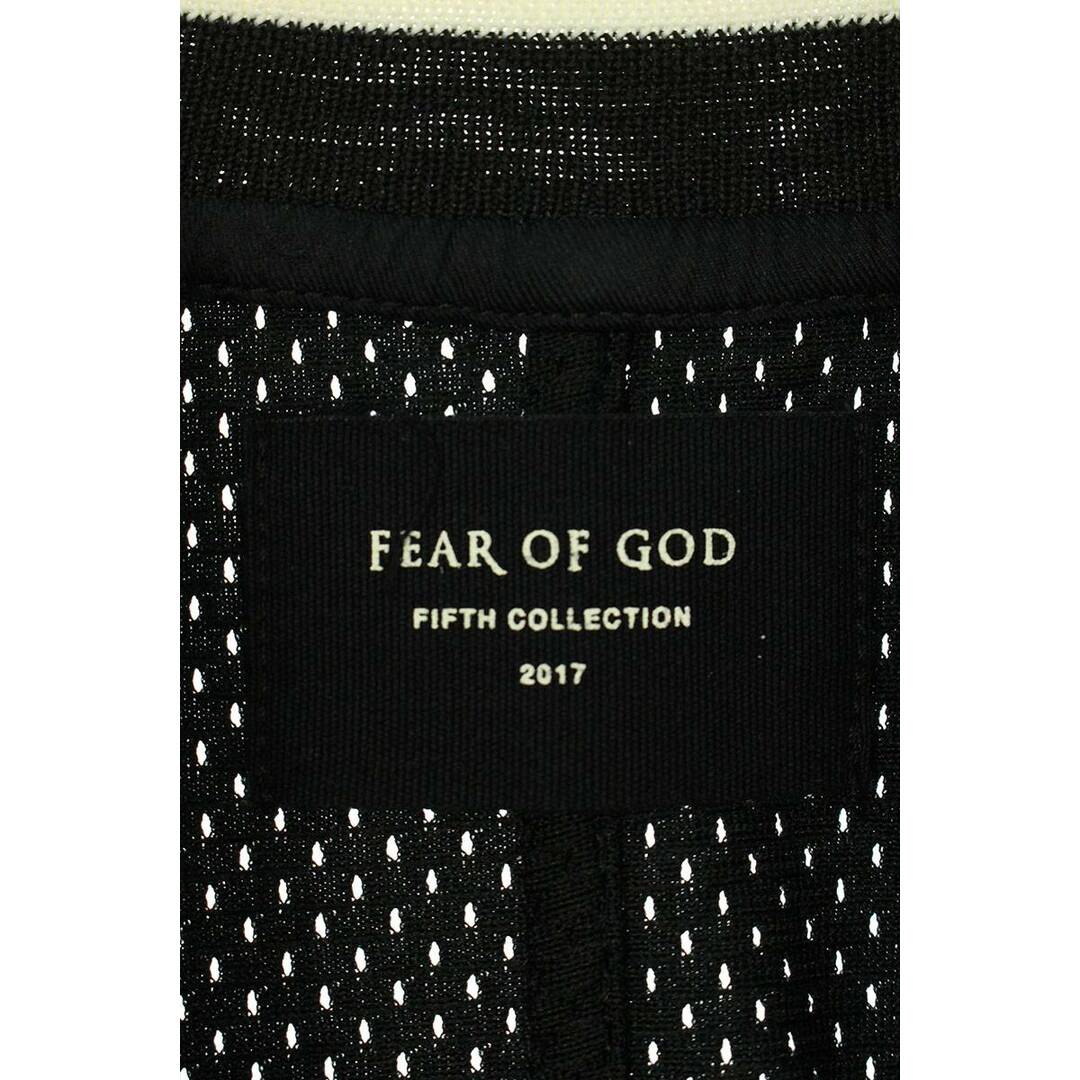 FEAR OF GOD(フィアオブゴッド)のフィアオブゴッド  FIFTH COLLECTION Mesh Motocross Jersey ロゴプリントメッシュ長袖カットソー メンズ S メンズのトップス(Tシャツ/カットソー(七分/長袖))の商品写真