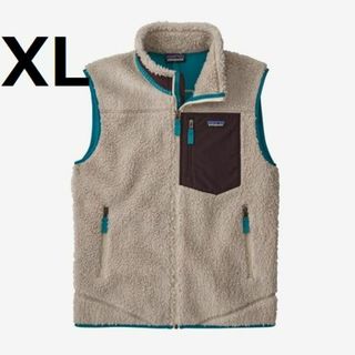 パタゴニア/patagonia レトロX ベストフリース ブラウン×ブルー