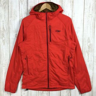 MENs M  アウトドアリサーチ リフュージ エア フーデッド ジャケット Refuge Air Hooded Jacket アクティブインサレーション フーディ OUTDOOR RESEARCH 271426 オレンジ系(その他)