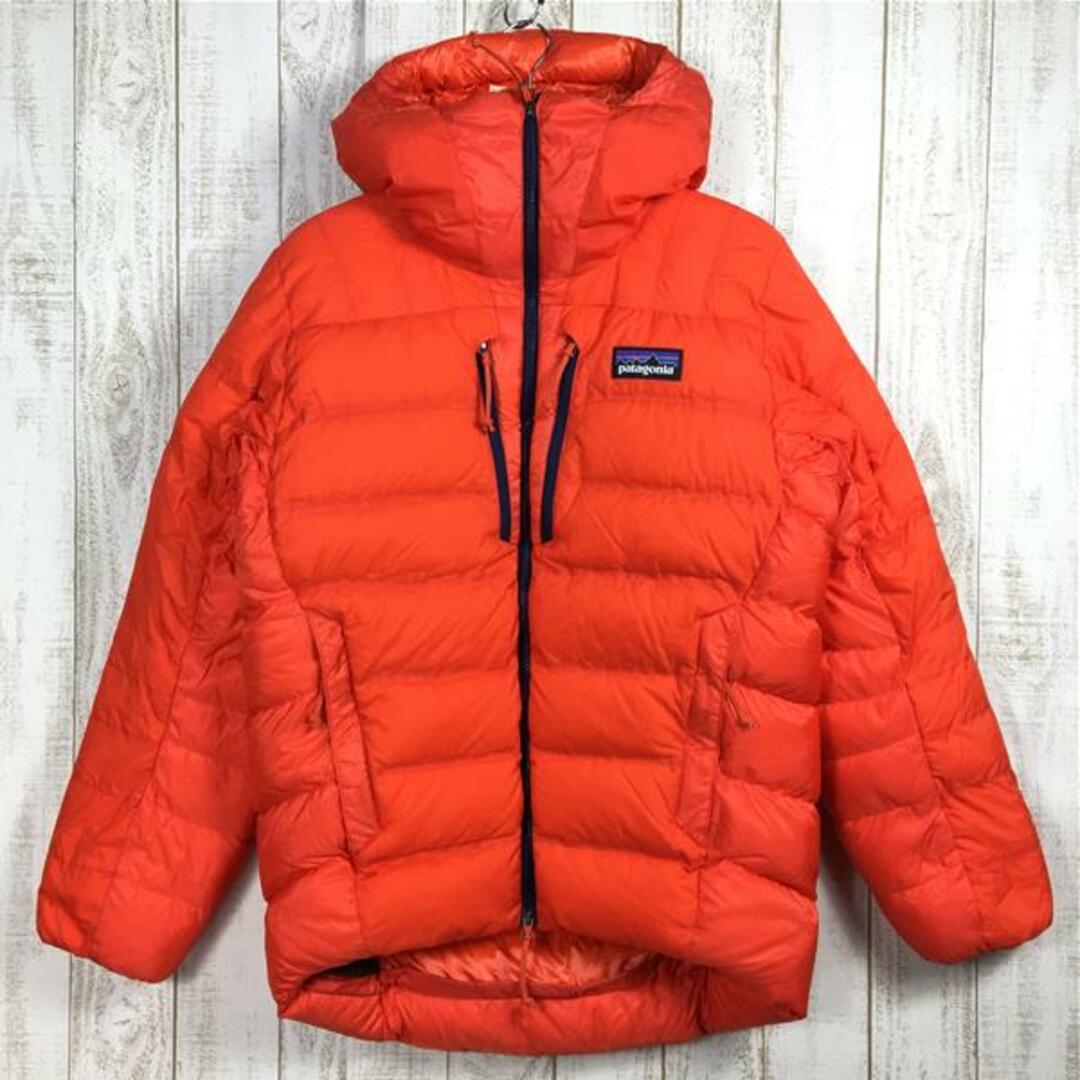 MENs S  パタゴニア グレード セブン ダウン パーカー Grade VII Down Parka 800FPダウン ジャケット フーディ 生産終了モデル 入手困難 PATAGONIA 84845 PHB Paintbrush Red オレンジ系カラー