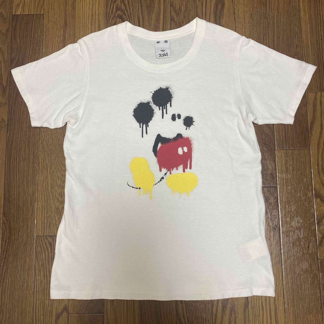 x-girl ミッキー Tシャツ 1