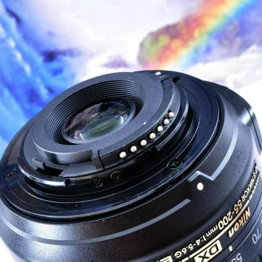 Nikon - ニコン Nikon AF-S 55-200mm Nikkor 4-5.6GEDの通販 by カメラ