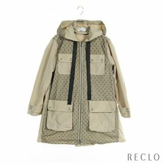 レッドヴァレンティノ(RED VALENTINO)の コート ベージュ ブラック 切替(その他)