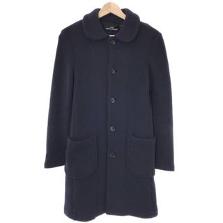 コムデギャルソン(COMME des GARCONS)のtricot COMME des GARCONS トリココムデギャルソン 08AW ラウンドカラー ウールコート ネイビー(その他)