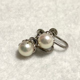 MIKIMOTO - MIKIMOTO silver925 本真珠イヤリング パールの通販 by ...