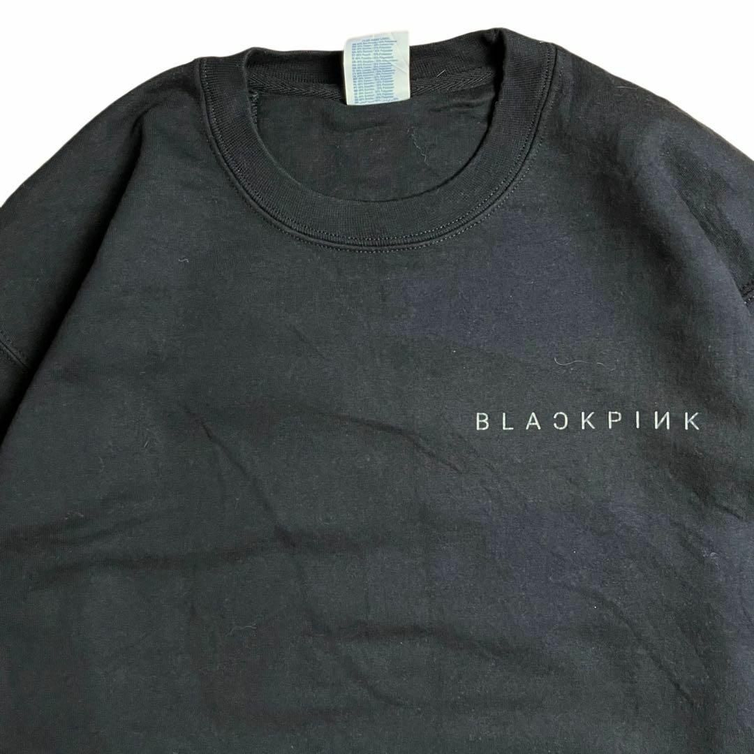 BLACKPINK スウェット　ワンポイント　ロゴ　バッグプリント　デザイン メンズのトップス(スウェット)の商品写真