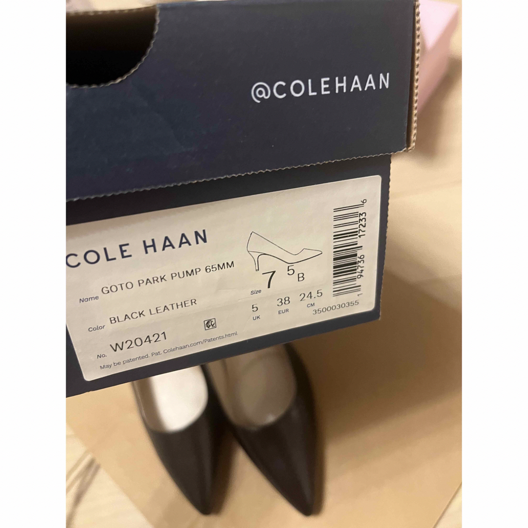 Cole Haan - 未使用新品箱付き☆コールハーン☆黒パンプス☆24.5cm