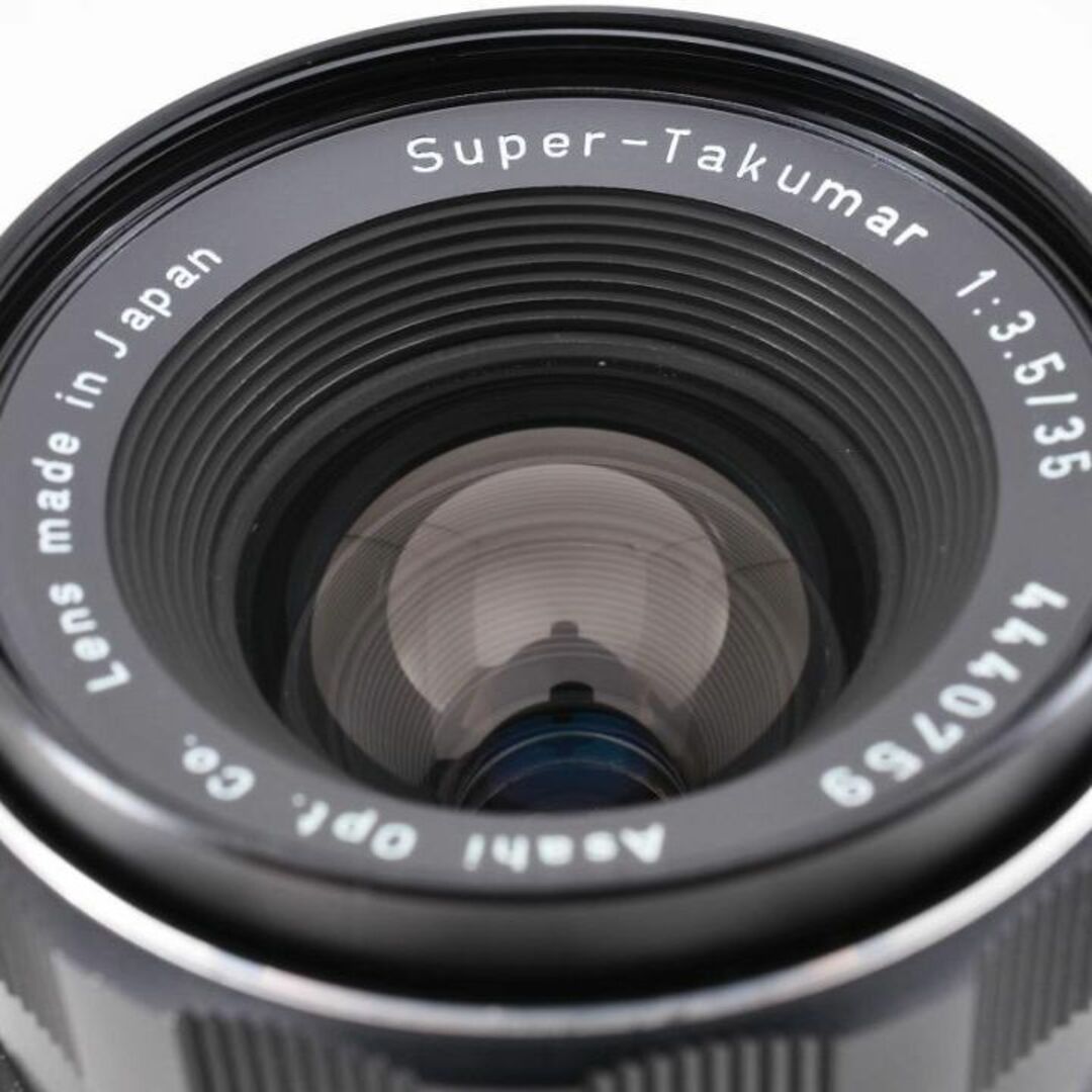 美品 M42 PENTAX TAKUMAR 35mm F3.5 純正付属付
