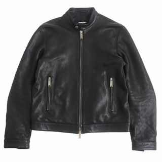 【即日発送可】DSQUARED2 ノーカラー ライダース  ディースクエアード