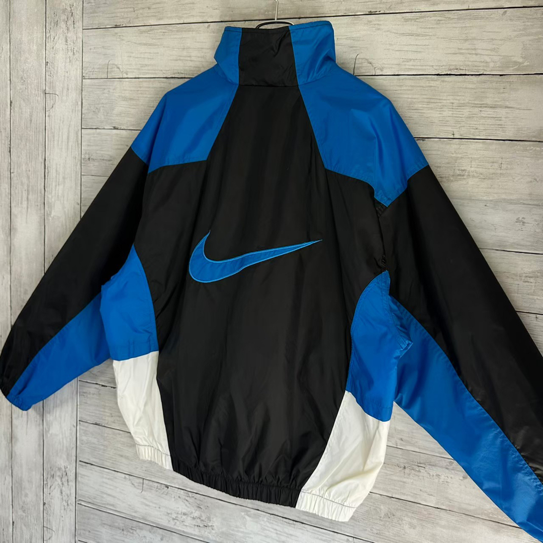 NIKE - NIKE ナイキ ナイロンジャケット L バックロゴ 刺繍ロゴ ワン