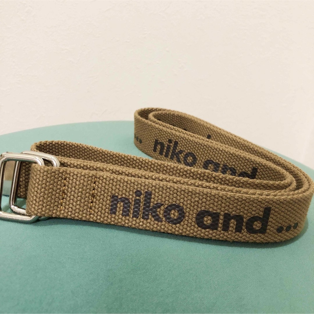 niko and...(ニコアンド)のNiko and… ニコアンド ロゴベルト ベルト テープベルト レディースのファッション小物(ベルト)の商品写真