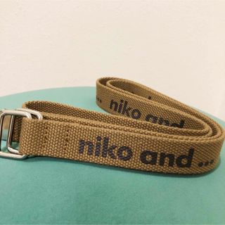 ニコアンド(niko and...)のNiko and… ニコアンド ロゴベルト ベルト テープベルト(ベルト)