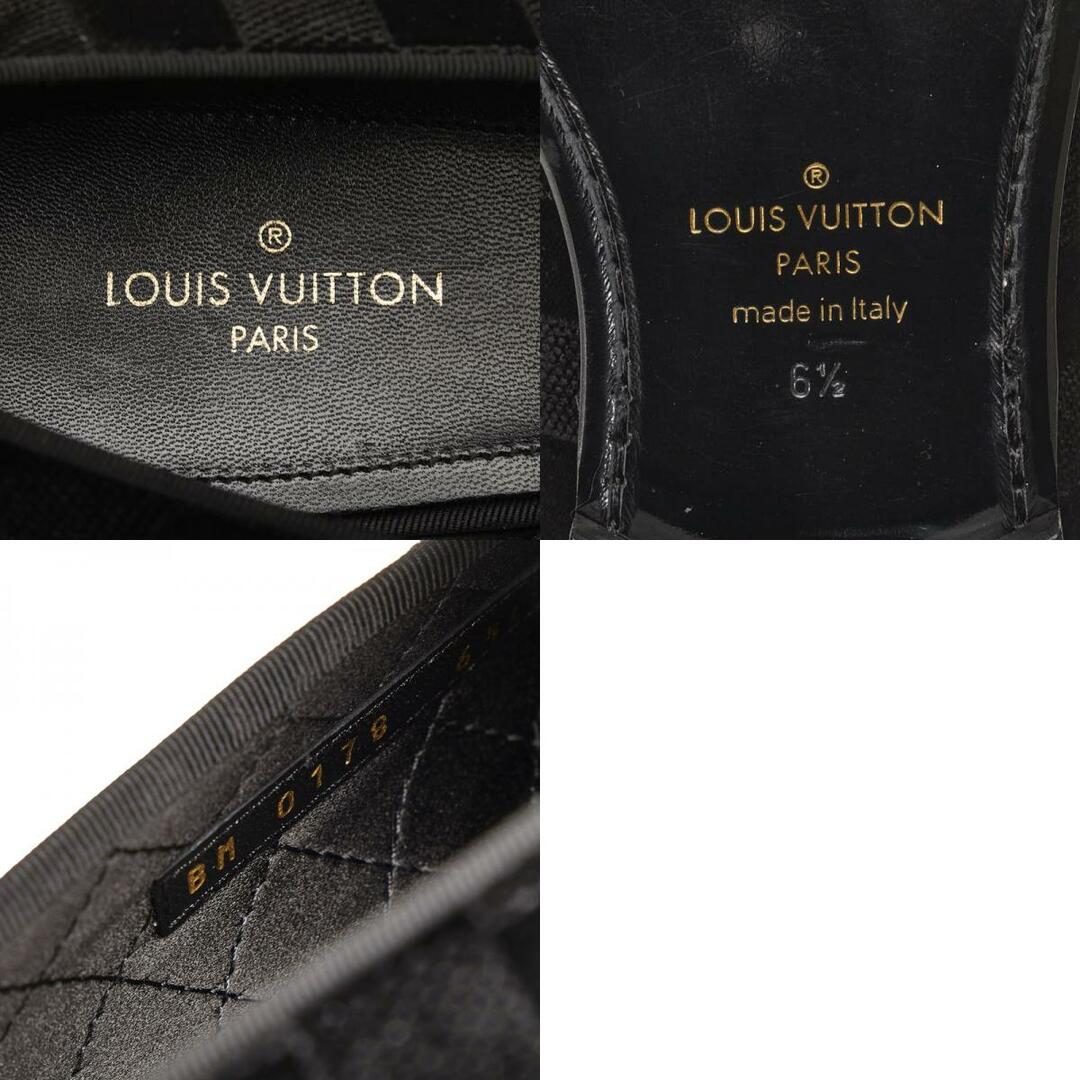 LOUIS VUITTON(ルイヴィトン)のルイ ヴィトン オートゥイユ ライン ローファー ベロア レディース LOUIS VUITTON 【1-0124161】 レディースの靴/シューズ(ローファー/革靴)の商品写真