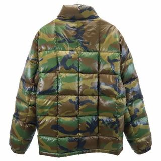 STUSSY - ステューシー 迷彩柄 ダウンジャケット M カーキ系