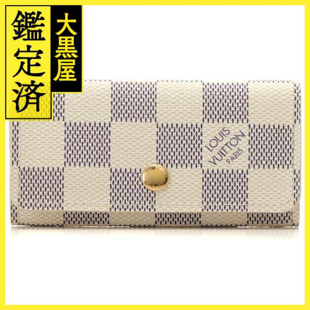 LOUIS VUITTON(ルイヴィトン)のルイヴィトン　ミュルティクレ4　ダミエ・アズール　N60386　　【433】 レディースのファッション小物(キーケース)の商品写真