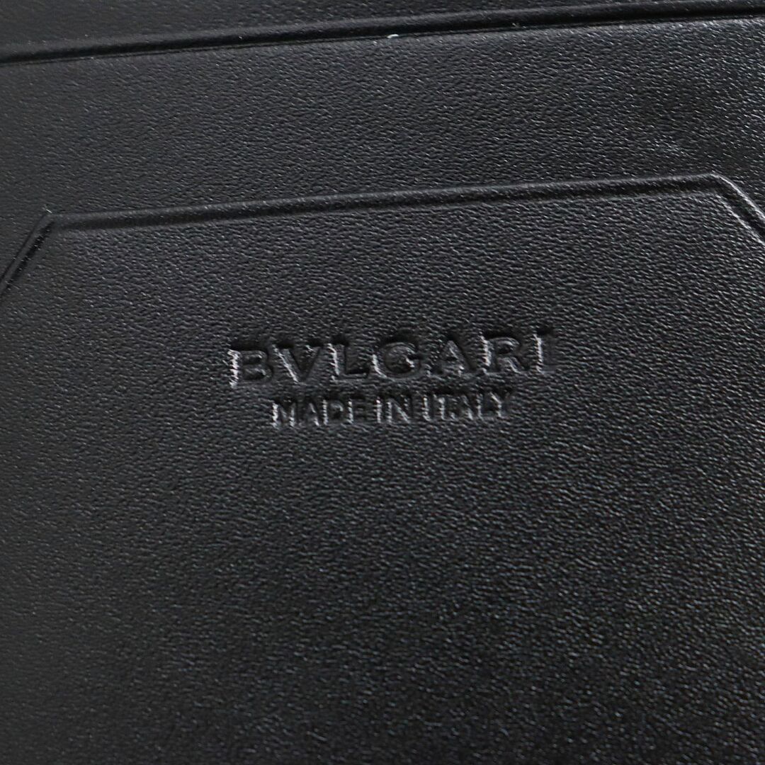 未使用　BVLGARI ブルガリブルガリ　レザー　長財布　ブラック　黒　箱付