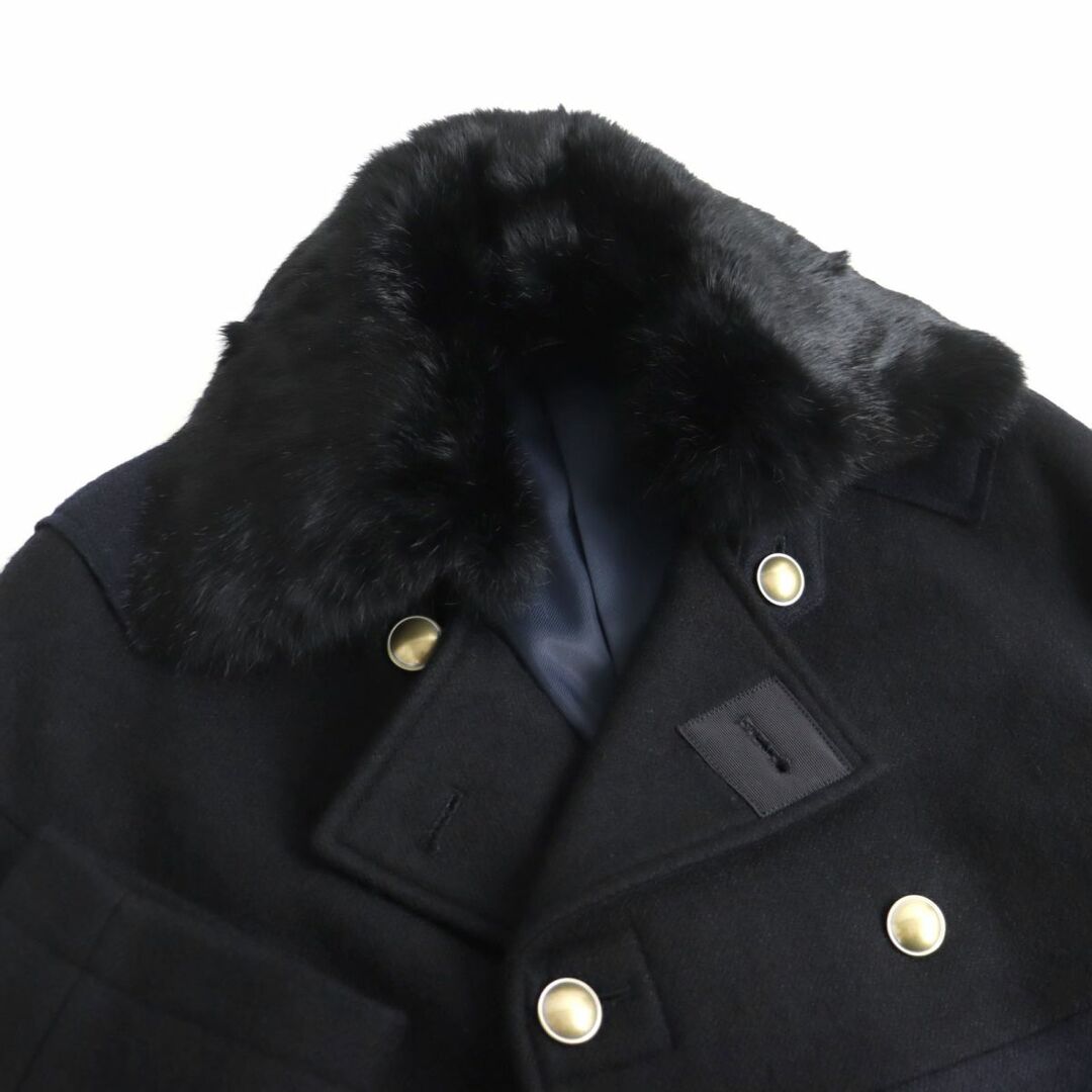 LANVIN - 美品◇ランバンオンブルー ラビットファー ベルト付き