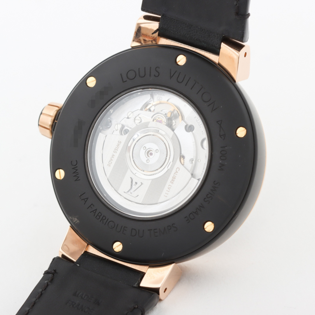 LOUIS VUITTON(ルイヴィトン)の　ルイ・ヴィトン LOUIS VUITTON タンブール エボリューション スピンタイム GMT Q1BG1 PG 自動巻き メンズ 腕時計 メンズの時計(その他)の商品写真
