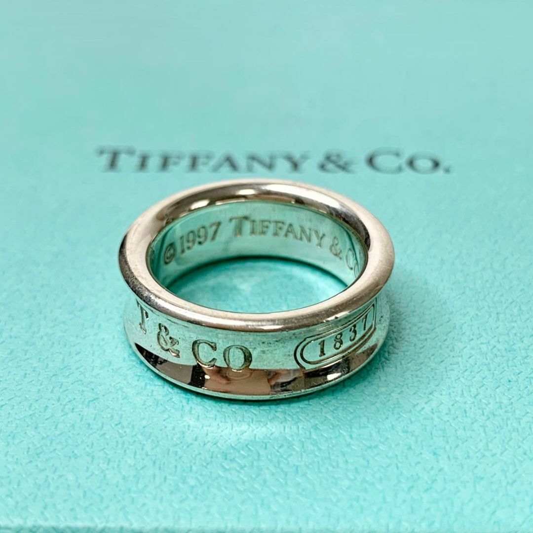 TIFFANY\u0026Co.  ティファニー シルバーリング ナローリング