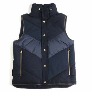 希少　MONCLER GAMME BLEU ガムブルー ウール ダウン ベスト