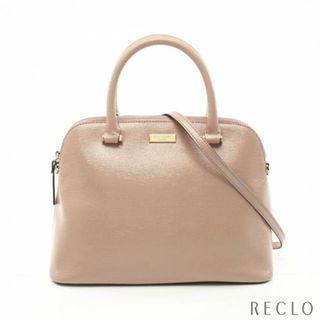 ケイトスペードニューヨーク(kate spade new york)の ハンドバッグ レザー ピンクベージュ(ハンドバッグ)