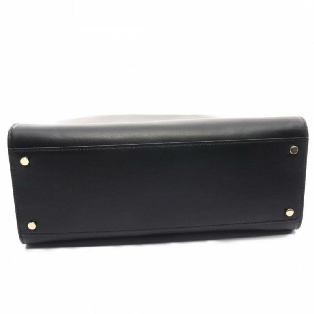リーガン サッチェル ハンドバッグ レザー ブラック 2WAY