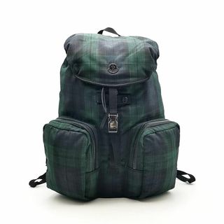 モンクレール(MONCLER)の美品 モンクレール リュック バッグ ザイノ チェック 03-23110308(バッグパック/リュック)