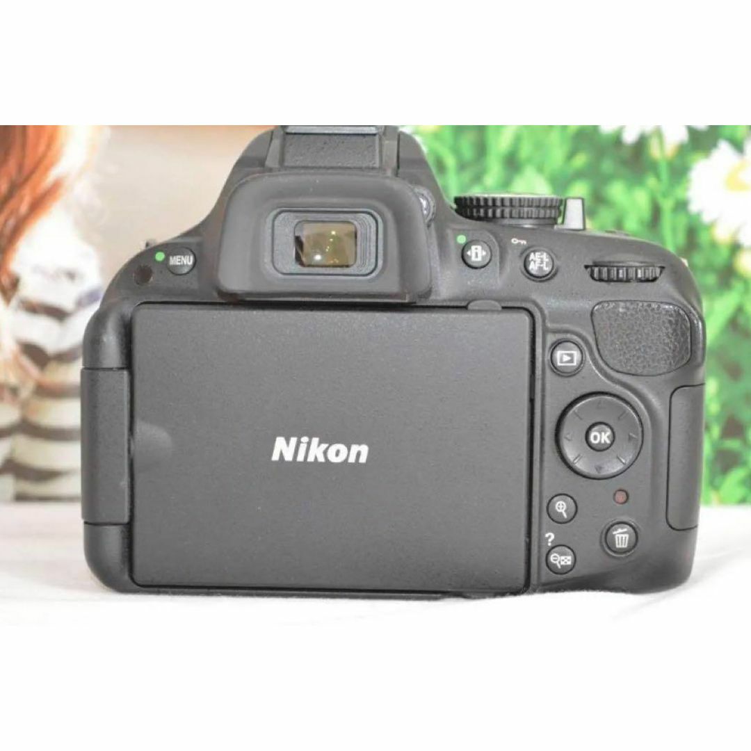 Nikon - ❤高画質＆カンタン操作❤Nikon D5200 一眼レフカメラ 美品