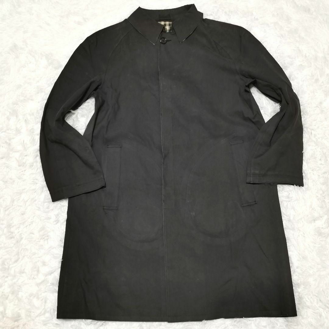 BURBERRY - 希少ゴム引き XL◎バーバリーロンドン ロングステンカラー