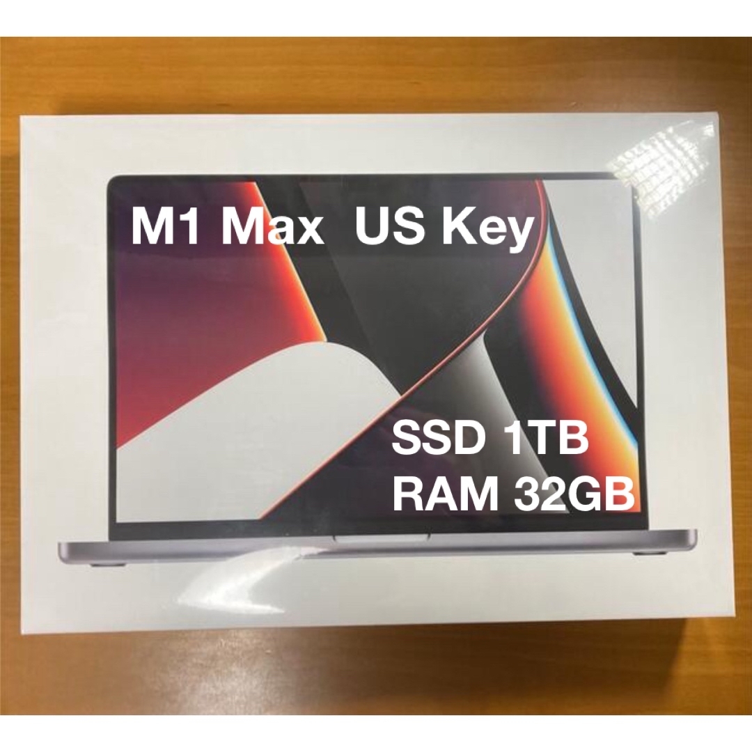 【M1 Max・未開封・USキー】MacBook Pro 16インチ