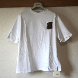 エルメス(Hermes)の【新品未使用】HERMES エルメス Tシャツ レザーミニパッチ 2023年(Tシャツ/カットソー(半袖/袖なし))