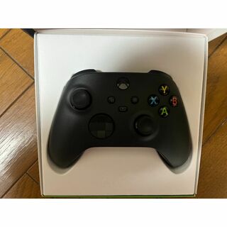 マイクロソフト(Microsoft)のXBOX　ワイヤレスコントローラ　CARBON　BLACK　(PC周辺機器)