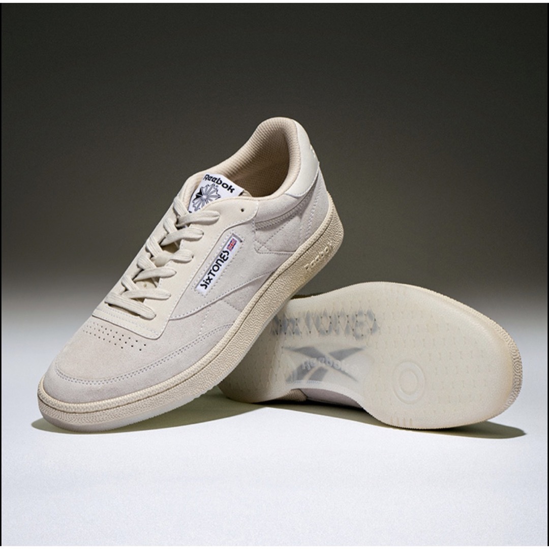 SixTONES×Reebok Club C 85Vintage "Cream"